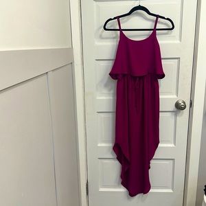 MIDI Magenta Orchid Dress